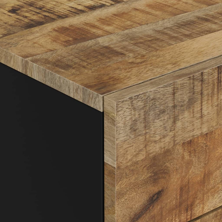 Nachtkastjes 50x33x60 cm massief mangohout en bewerkt hout MeubelReus