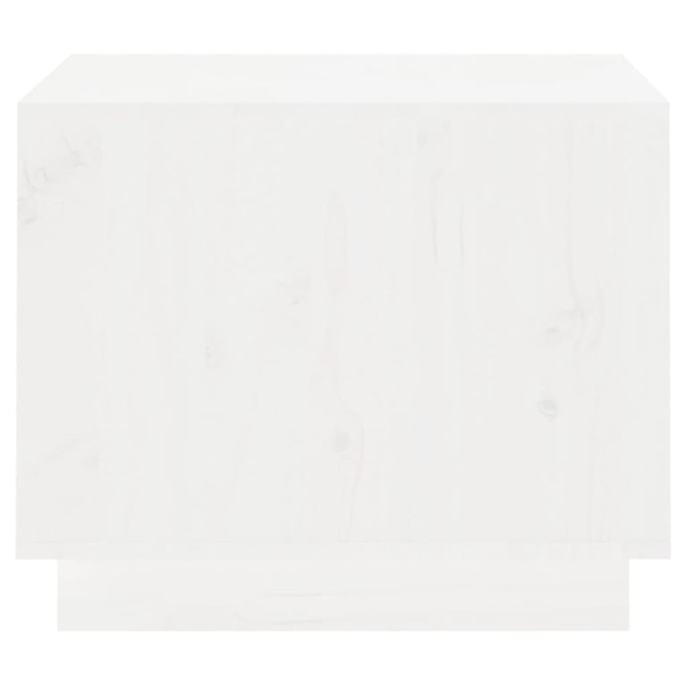 Salontafel 120x50x40,5 cm massief grenenhout wit MeubelReus