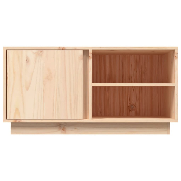 Tv-meubel 80x35x40,5 cm massief grenenhout MeubelReus