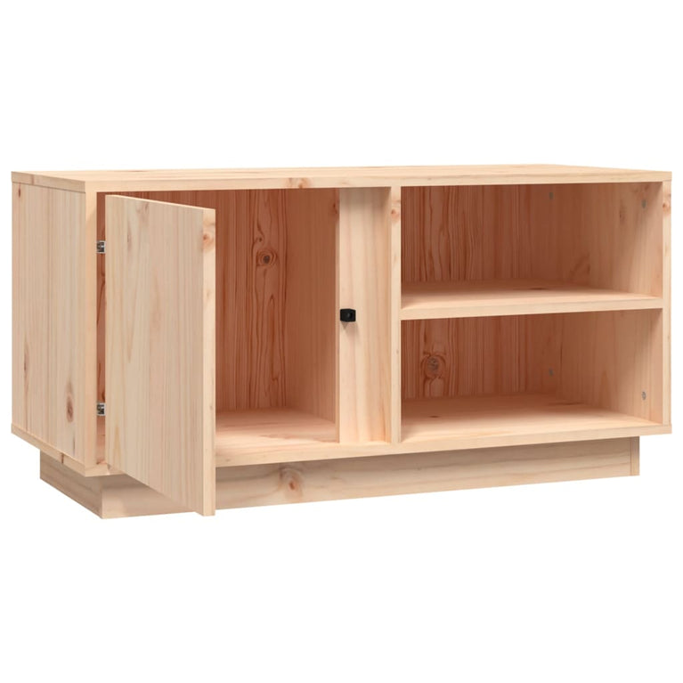 Tv-meubel 80x35x40,5 cm massief grenenhout MeubelReus