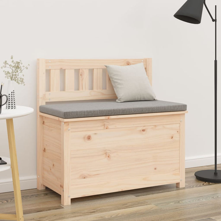 Bankje 80x41x77 cm massief grenenhout MeubelReus
