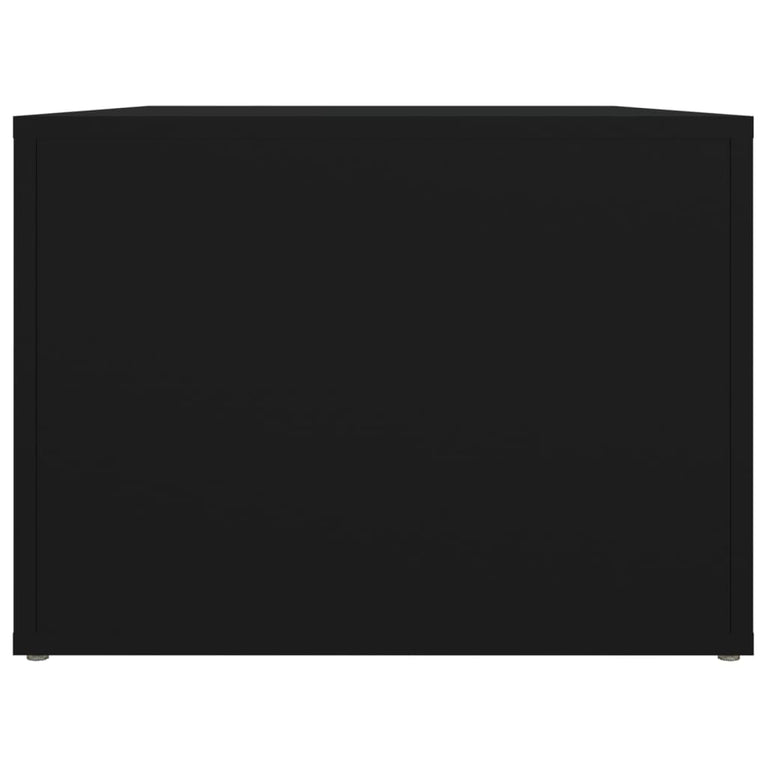 Salontafel 80x50x36 cm bewerkt hout zwart MeubelReus