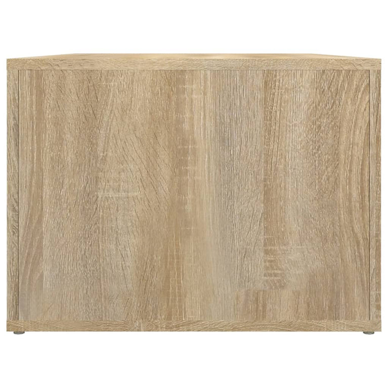 Salontafel 80x50x36 cm bewerkt hout sonoma eikenkleurig MeubelReus