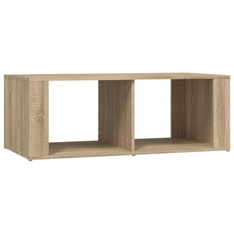 Salontafel 100x50x36 cm bewerkt hout sonoma eikenkleurig MeubelReus