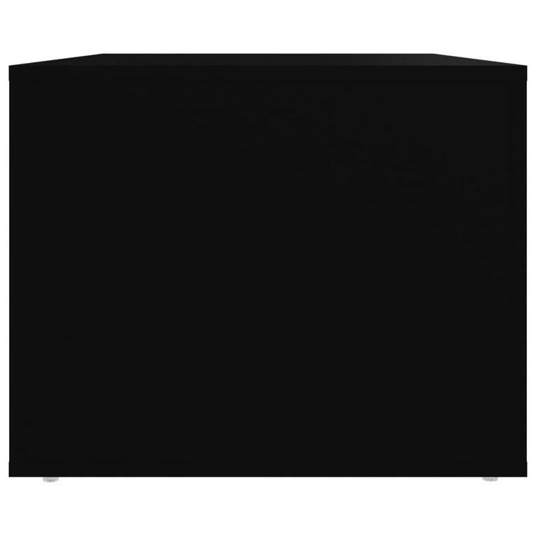 Salontafel 80x50x40 cm bewerkt hout zwart MeubelReus