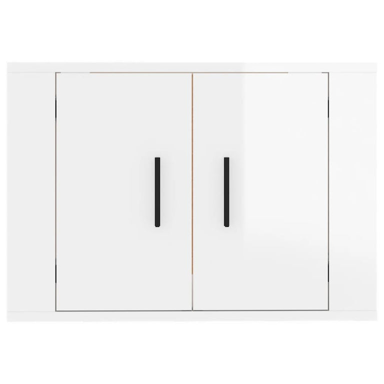 Tv-wandmeubel 57x34,5x40 cm hoogglans wit MeubelReus