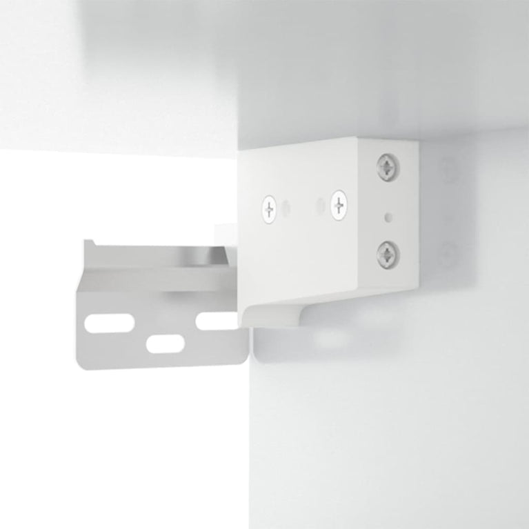 Tv-wandmeubel 100x34,5x40 cm hoogglans wit MeubelReus