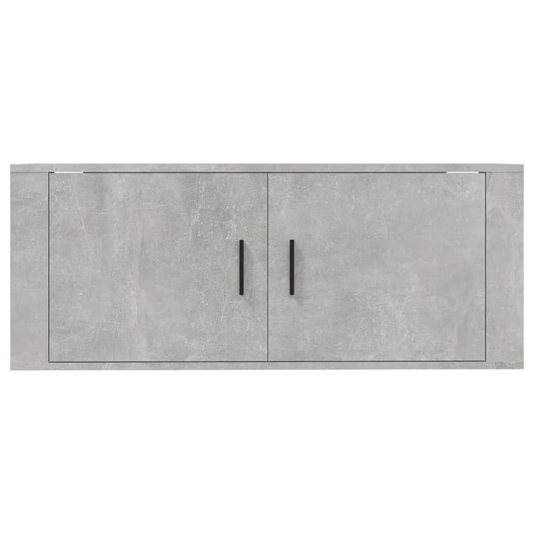 Tv-wandmeubel 100x34,5x40 cm betongrijs MeubelReus
