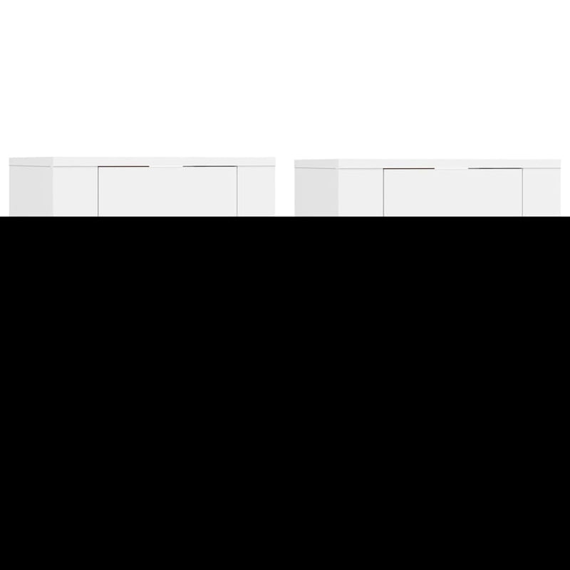 Tv-wandmeubels 2st 40x34,5x40 cm wit MeubelReus