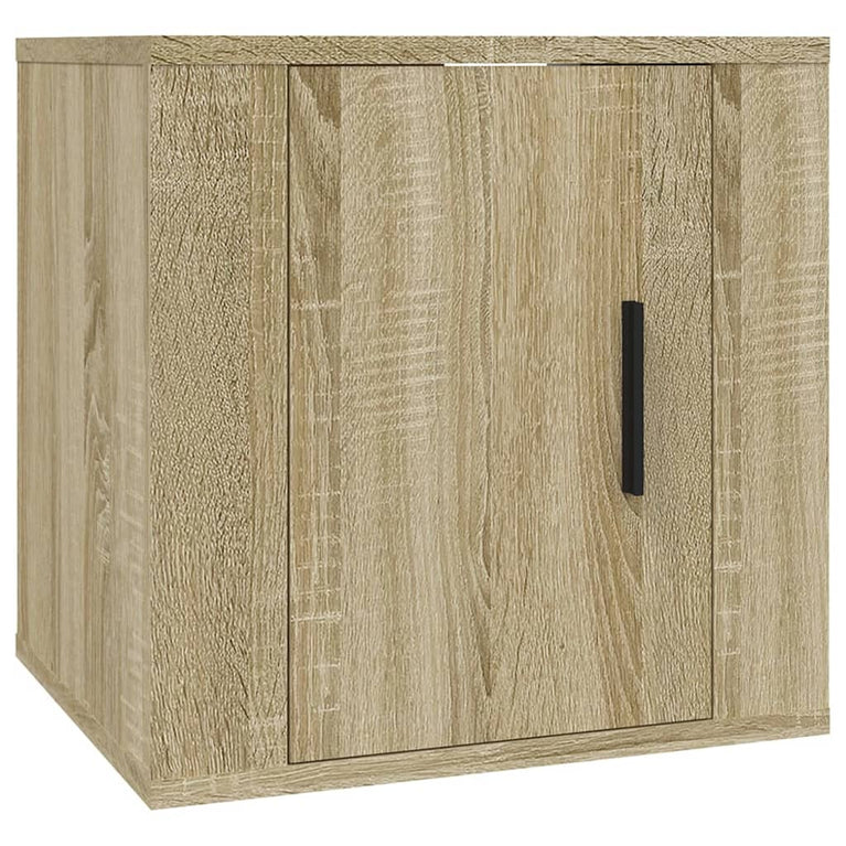 Tv-wandmeubels 2 st 40x34,5x40 cm sonoma eikenkleurig MeubelReus
