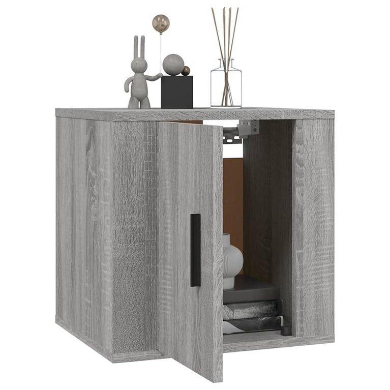 Tv-wandmeubels 2 st 40x34,5x40 cm grijs sonoma eikenkleurig MeubelReus