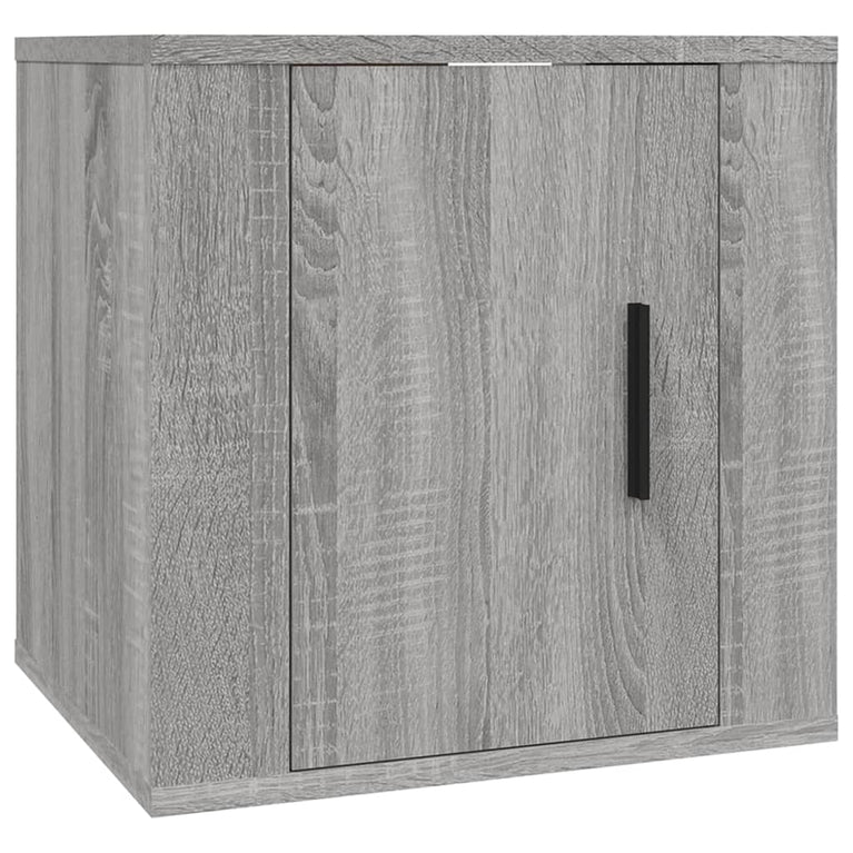 Tv-wandmeubels 2 st 40x34,5x40 cm grijs sonoma eikenkleurig MeubelReus