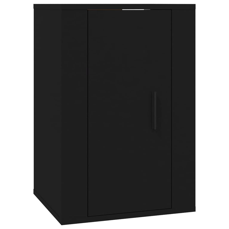Tv-wandmeubel 40x34,5x60 cm zwart MeubelReus