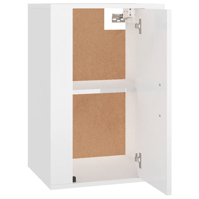 Tv-wandmeubel 40x34,5x60 cm hoogglans wit MeubelReus