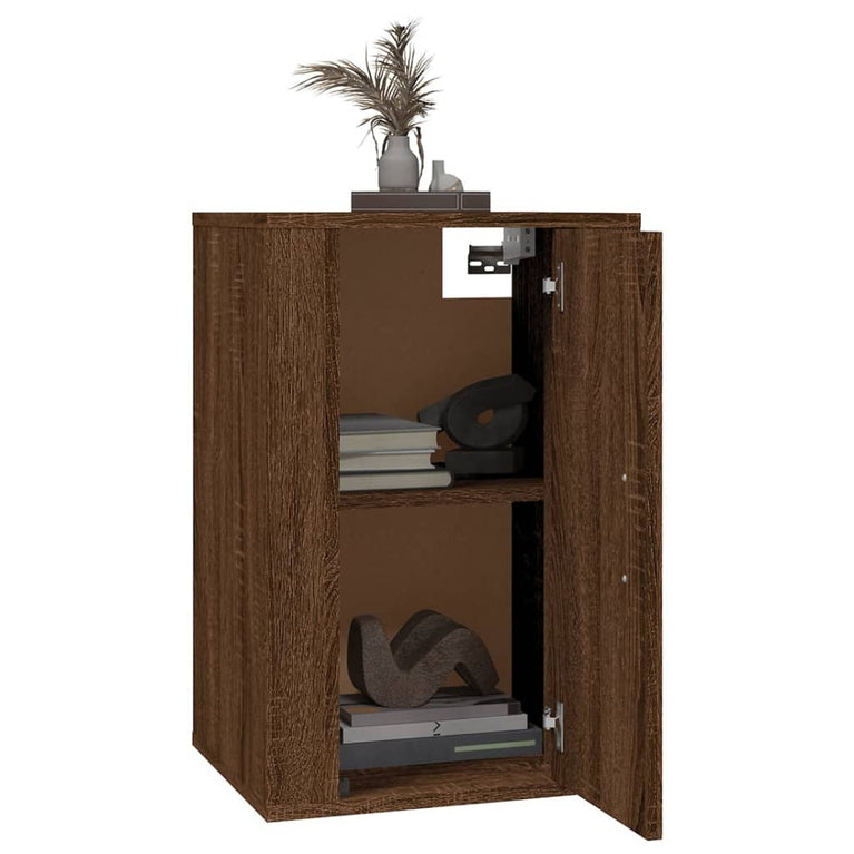 Tv-wandmeubel 40x34,5x60 cm bruin eikenkleur MeubelReus