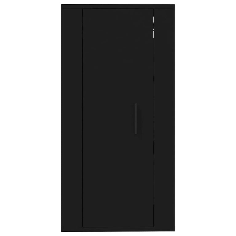 Tv-wandmeubel 40x34,5x80 cm zwart MeubelReus