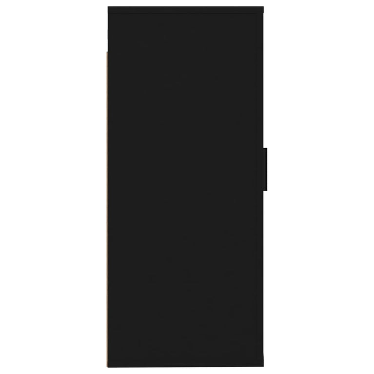 Tv-wandmeubel 40x34,5x80 cm zwart MeubelReus