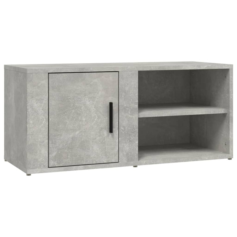 Tv-meubels 2 st 80x31,5x36 cm bewerkt hout betongrijs MeubelReus