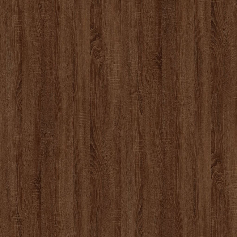 Bijzettafel 50x46x35 cm bewerkt hout bruin eikenkleur MeubelReus