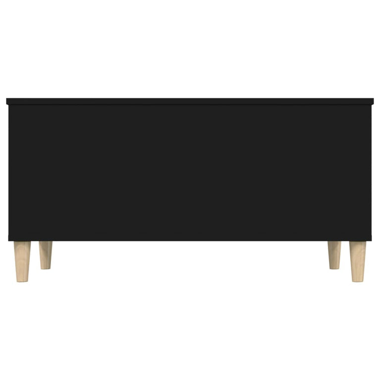 Salontafel 90x44,5x45 cm bewerkt hout zwart MeubelReus