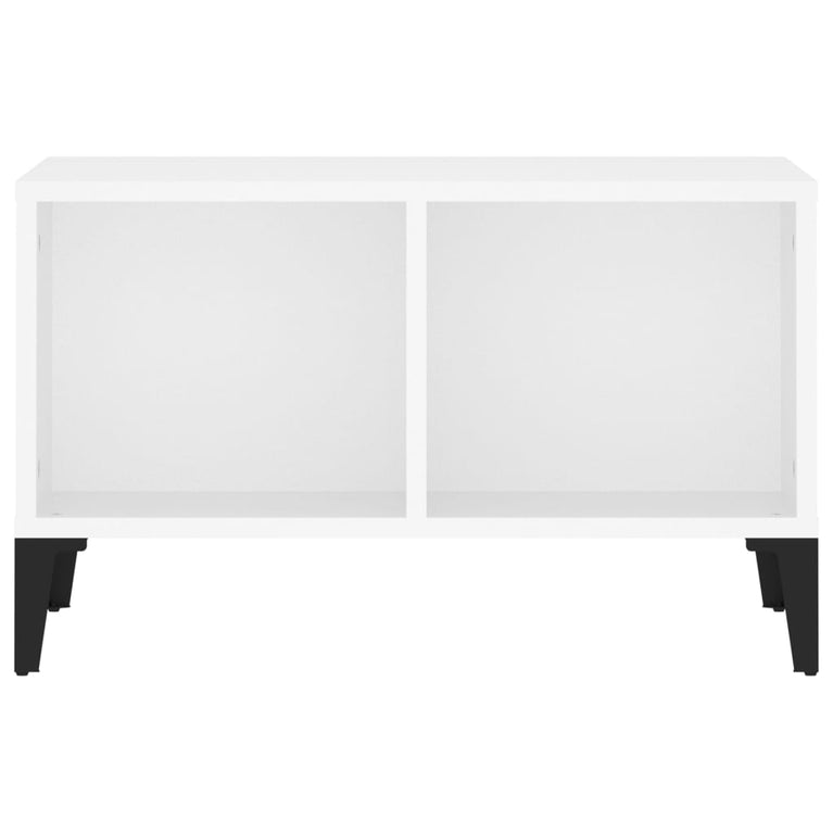 Salontafel 60x50x36,5 cm bewerkt hout wit MeubelReus