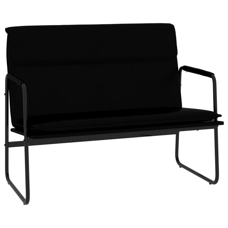 Bankje 100x64x80 cm kunstleer zwart MeubelReus
