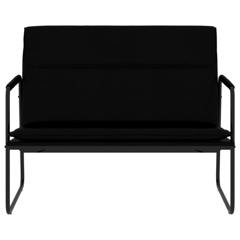 Bankje 100x64x80 cm kunstleer zwart MeubelReus