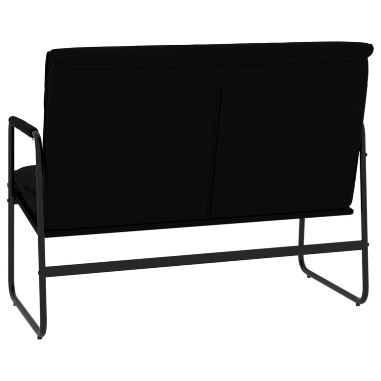 Bankje 100x64x80 cm kunstleer zwart MeubelReus