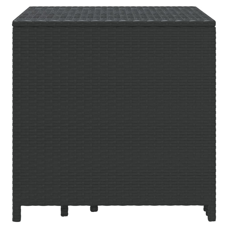 Tafeltjesset 3 st poly rattan zwart MeubelReus