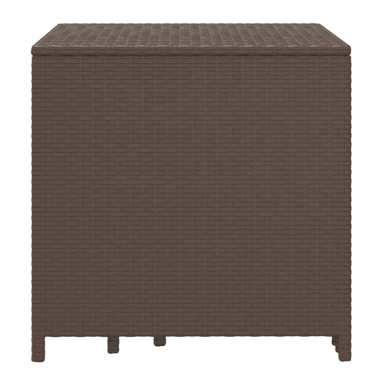 Tafeltjesset 3 st poly rattan bruin MeubelReus