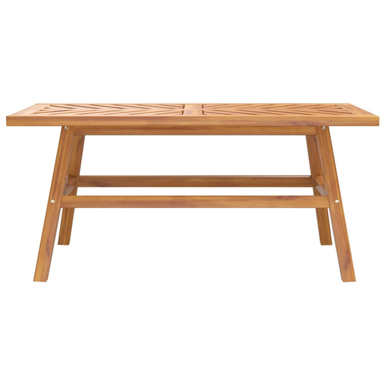Salontafel 100x50x45 cm massief acaciahout MeubelReus