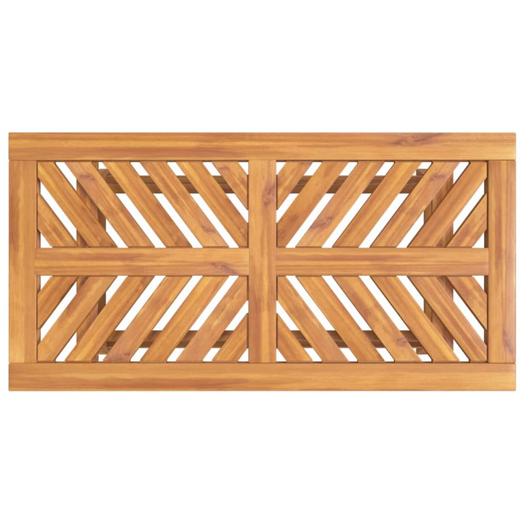 Salontafel 100x50x45 cm massief acaciahout MeubelReus