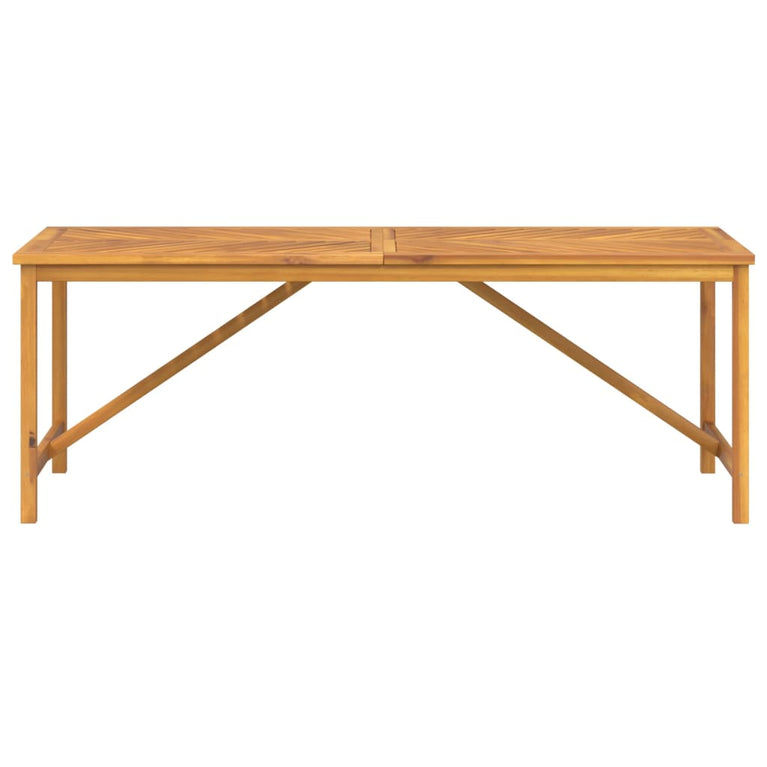 Tuintafel 200x90x74 cm massief acaciahout MeubelReus