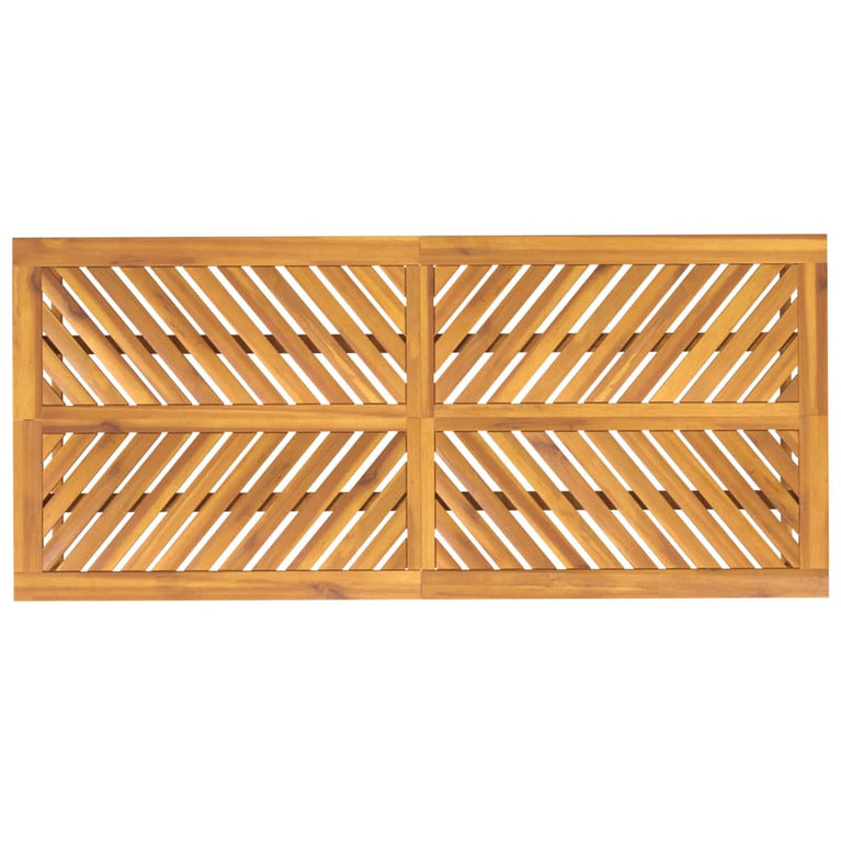 Tuintafel 200x90x74 cm massief acaciahout MeubelReus