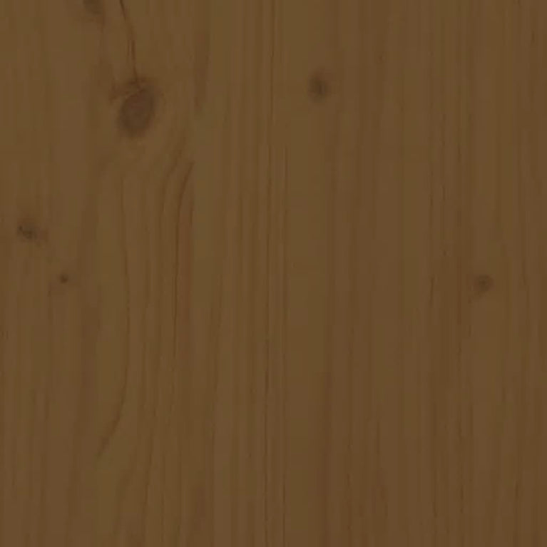 Tuintafel 82,5x82,5x76 cm massief grenenhout honingbruin MeubelReus