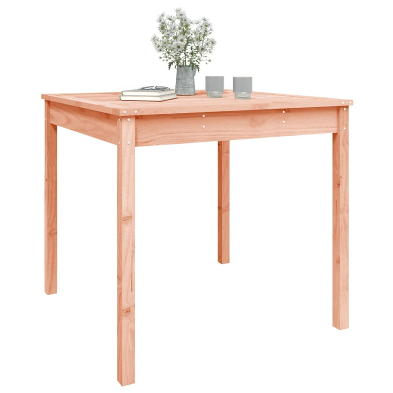 Tuintafel 82,5x82,5x76 cm massief douglashout MeubelReus
