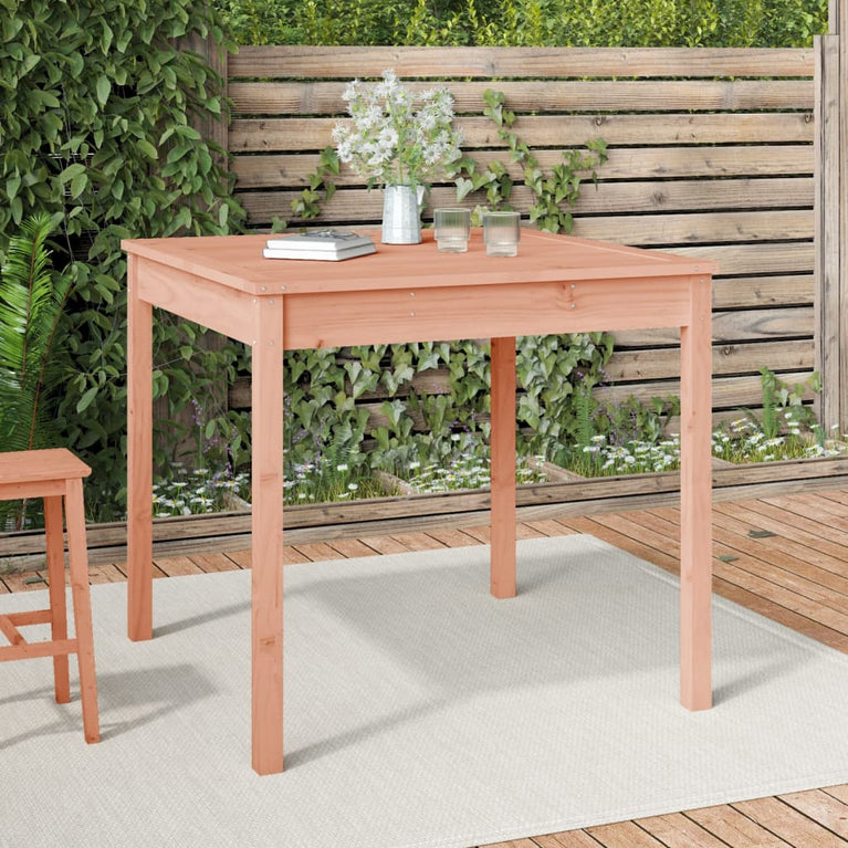 Tuintafel 82,5x82,5x76 cm massief douglashout MeubelReus