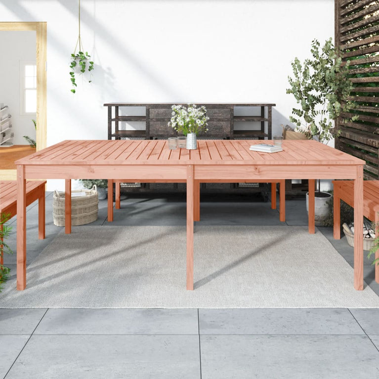 Tuintafel 203,5x100x76 cm massief douglashout MeubelReus