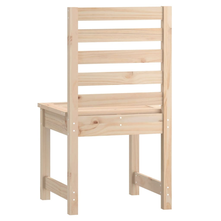 Tuinstoelen 2 st 40,5x48x91,5 cm massief grenenhout MeubelReus