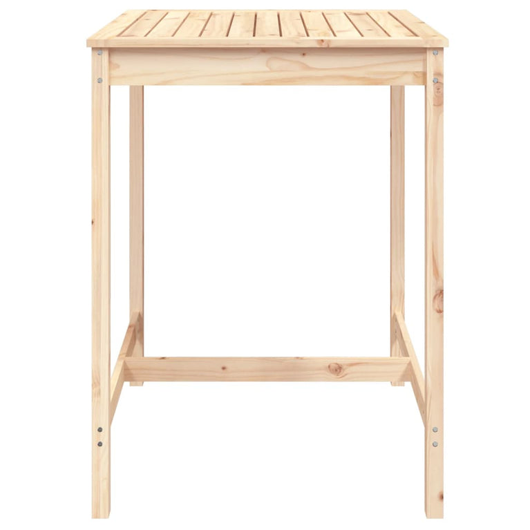 Tuintafel 82,5x82,5x110 cm massief grenenhout MeubelReus