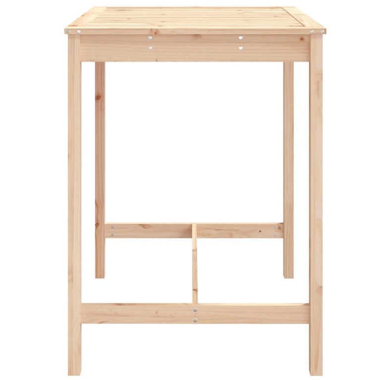 Tuintafel 82,5x82,5x110 cm massief grenenhout MeubelReus