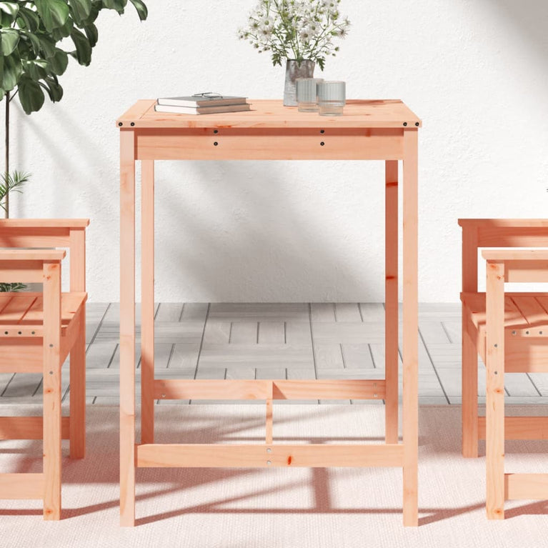 Tuintafel 82,5x82,5x110 cm massief douglashout MeubelReus