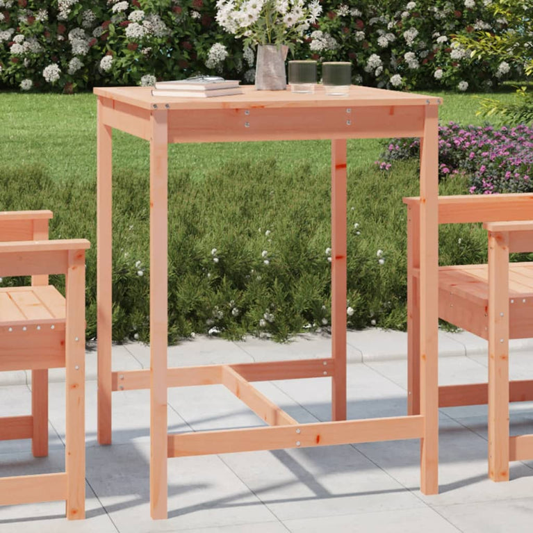 Tuintafel 82,5x82,5x110 cm massief douglashout MeubelReus