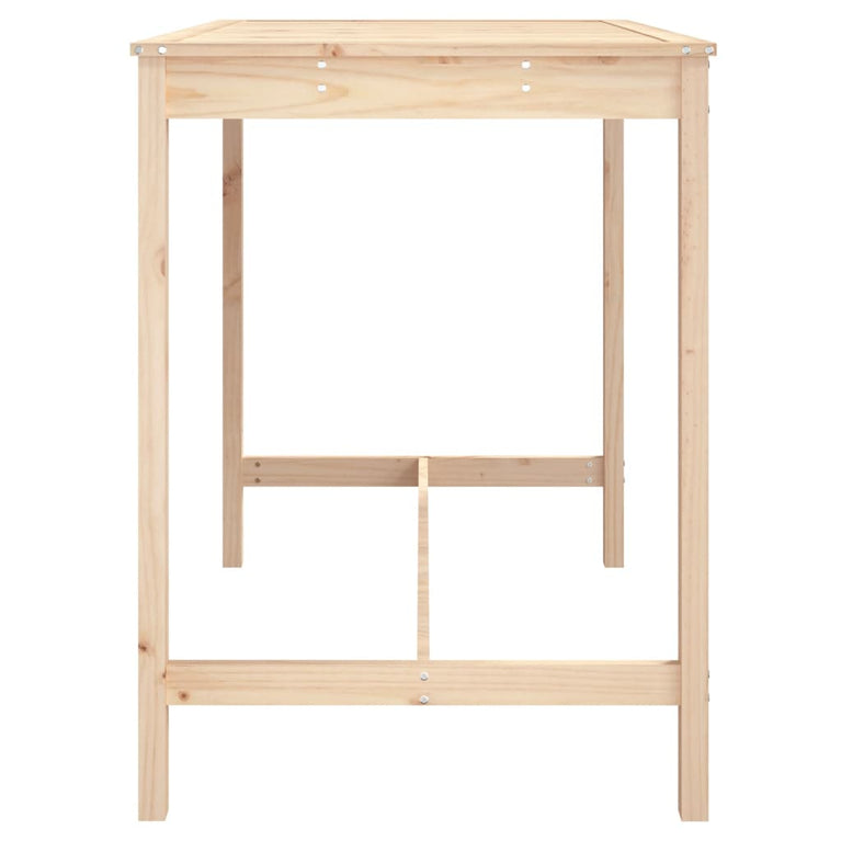Tuintafel 121x82,5x110 cm massief grenenhout MeubelReus
