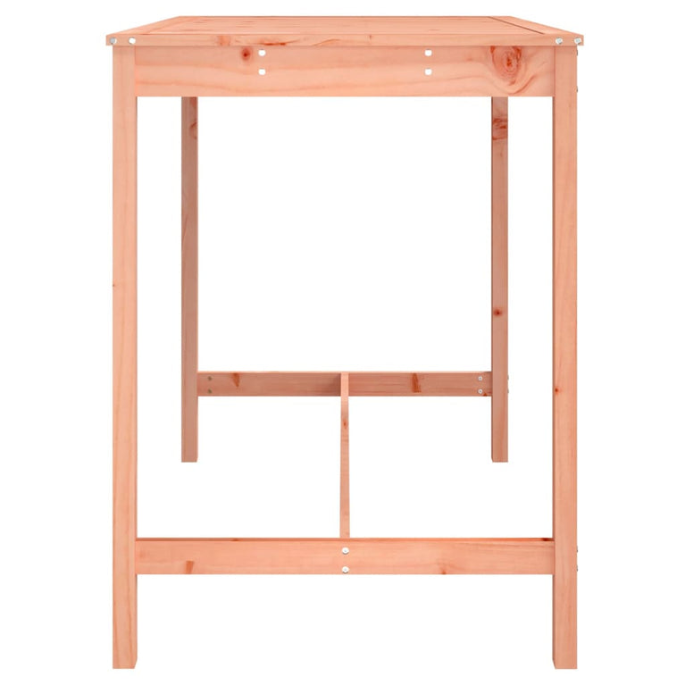 Tuintafel 121x82,5x110 cm massief douglashout MeubelReus
