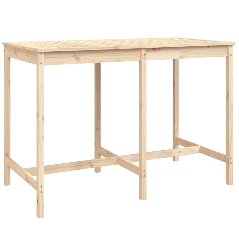 Tuintafel 159,5x82,5x110 cm massief grenenhout MeubelReus