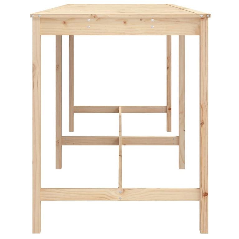 Tuintafel 203,5x90x110 cm massief grenenhout MeubelReus