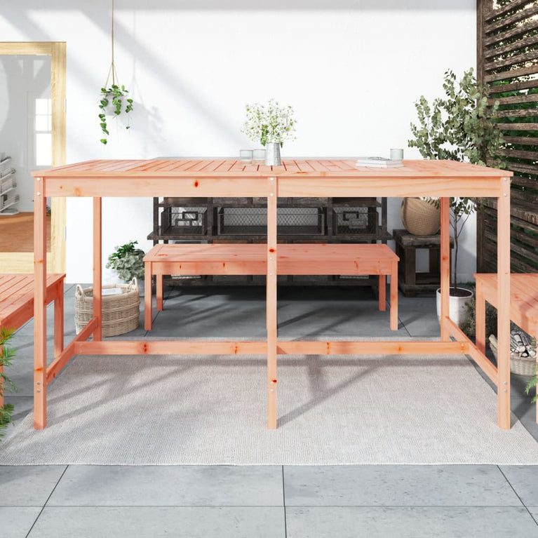 Tuintafel 203,5x90x110 cm massief douglashout MeubelReus