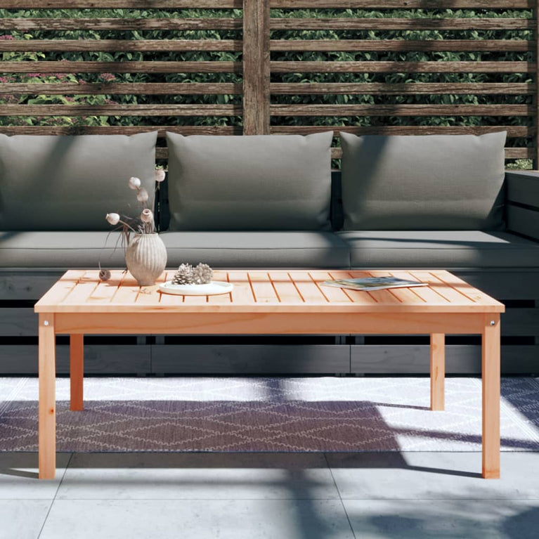 Tuintafel 121x82,5x45 cm massief douglashout MeubelReus