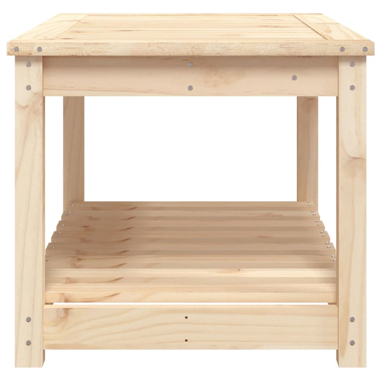 Tuintafel 82,5x50,5x45 cm massief grenenhout MeubelReus